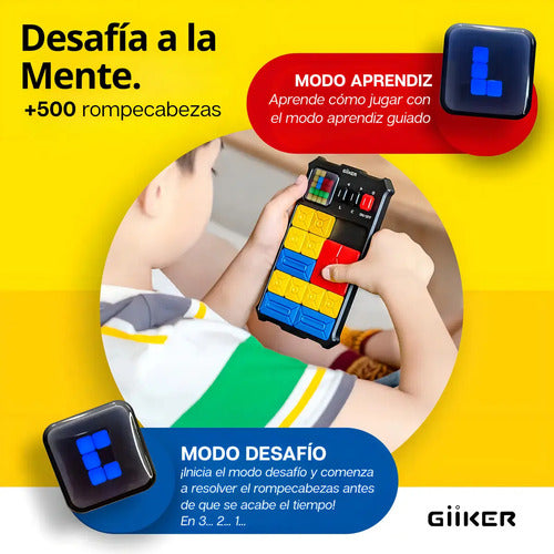 Giiker Super Slide Puzzle Smart Sensor + 500 Desafios