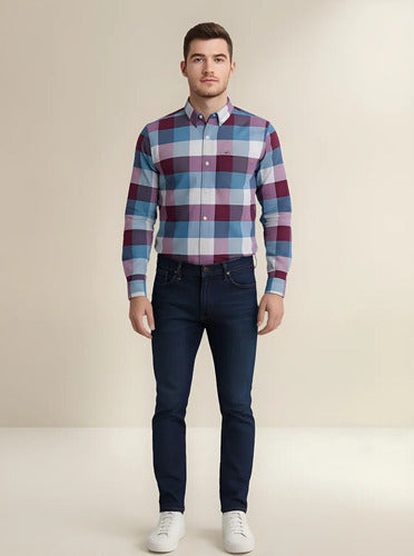 Camisa Hollister By Abercrombie A Cuadros Grandes