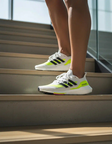Championes Running adidas Hombre Ultraboost 21 Blanco 9 Uk