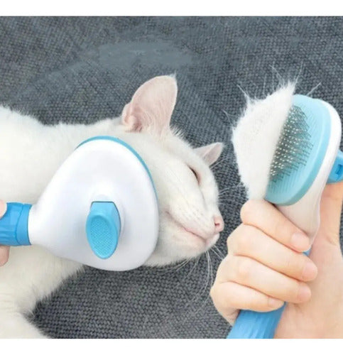 Peine Cepillo Para Mascota Gato Perro Premium Quita Pelo