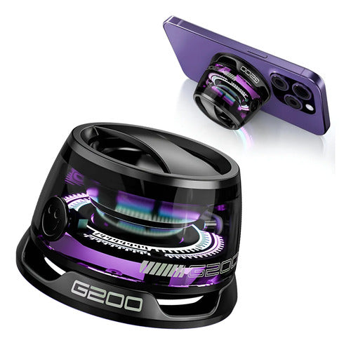 Parlante Bluetooth Inalambrico Magnetico G200 Negro