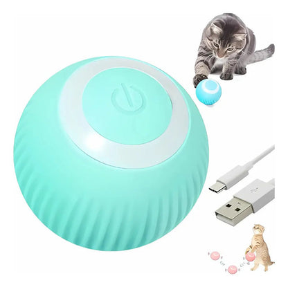 Pelotita Smart Interactiva Para Gato Recargable
