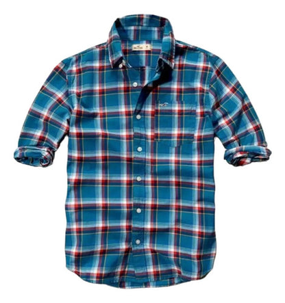 Camisa Hollister By Abercrombie A Cuadros Grandes