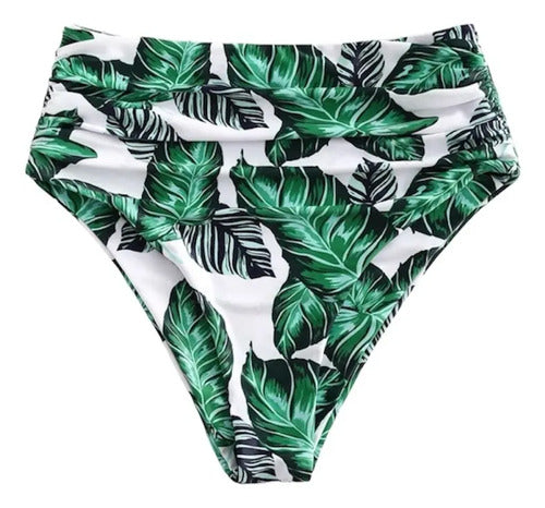 Bikini Parte Inferior Zaful Dama Verano Baño Talle Grande Blanco Xxl