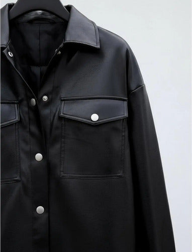 Chaqueta Campera Mujer Shein Negro S