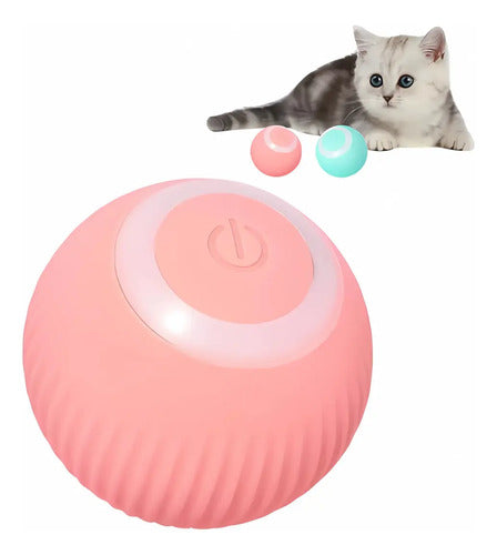 Pelotita Smart Interactiva Para Gato Recargable