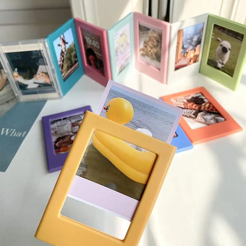 Pack De 5 Marcos De Fotos Magnéticos Para Instax Mini 9/11/1 Liso