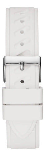 Reloj Guess Originals Classic Resistente Al Agua Blanco
