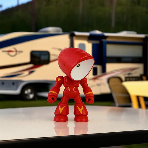 Lámpara Portatil Mini Heroe Luz Nocturna Para Niños