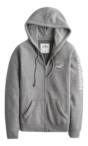 Hoodie Hollister By Abercrombie Estampado Para Dama