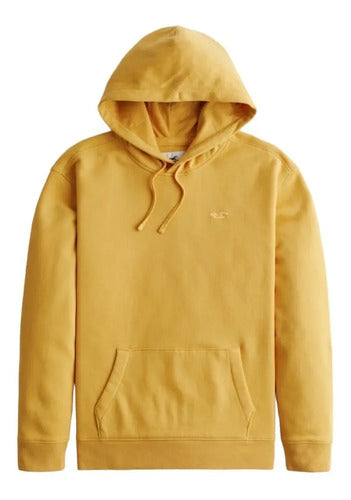Canguro Hollister By Abercombie Liso Con Logo