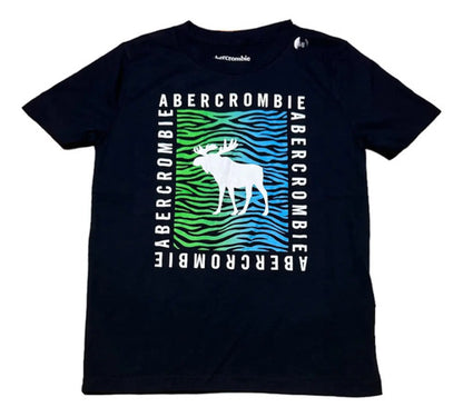 Remera Abercrombie Kids Niño Varón Comoda Moderna Logo