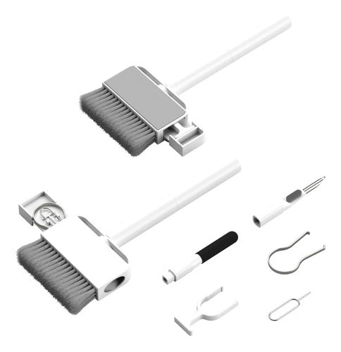 Kit Limpieza Cepillo 9 En 1 Teclado Celular iPhone Negro