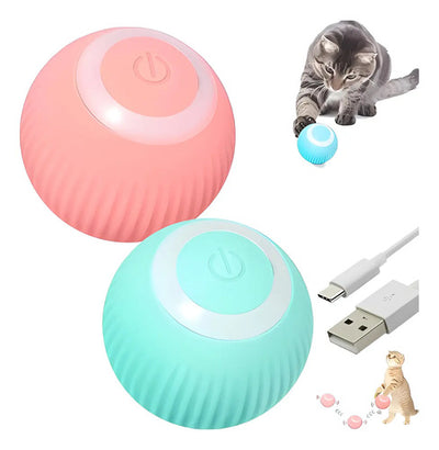 Pelotita Smart Interactiva Para Gato Recargable