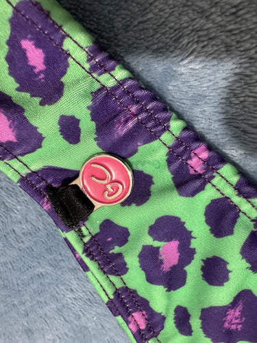 Bikini Inferior Guadalupe Cid Mujer Animal Print Verde Verde 1