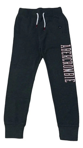 Pantalon Jogging Deportivo Abercrombie Para Niño Nuevo