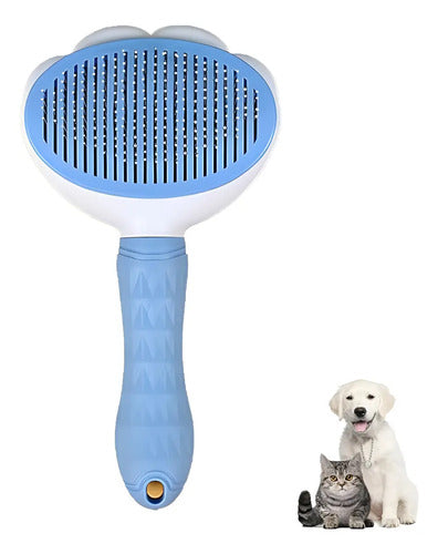 Peine Cepillo Para Mascota Gato Perro Premium Quita Pelo