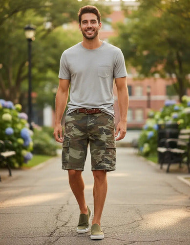 Short Cargo Hollister By Abercrombie
