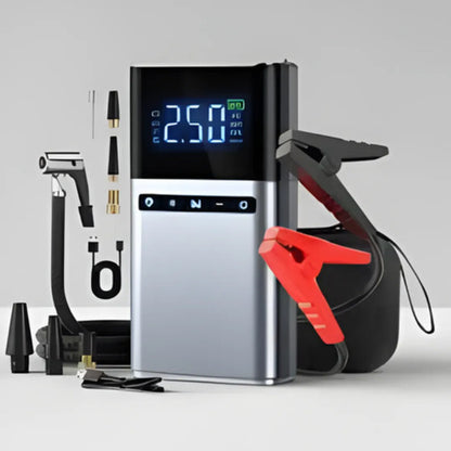 Arrancador Inflador Compresor Portatil Para Auto Moto
