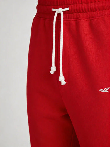 Pantalon Hollister By Abercrombie Estampado Rojo L