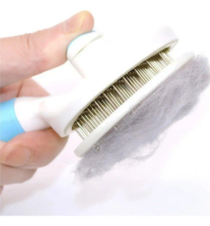 Peine Cepillo Para Mascota Gato Perro Premium Quita Pelo