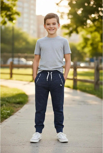 Pantalón Deportivo Abercombie Kids Niño Varón Comodo Moderno