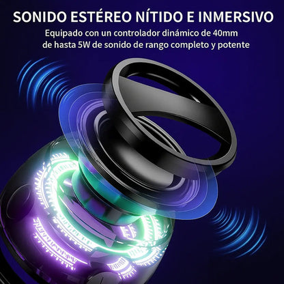 Parlante Bluetooth Inalambrico Magnetico G200 Negro