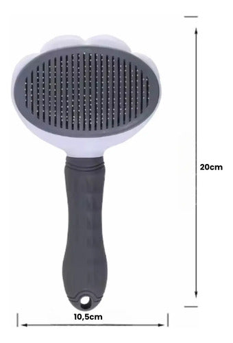 Peine Cepillo Para Mascota Gato Perro Premium Quita Pelo