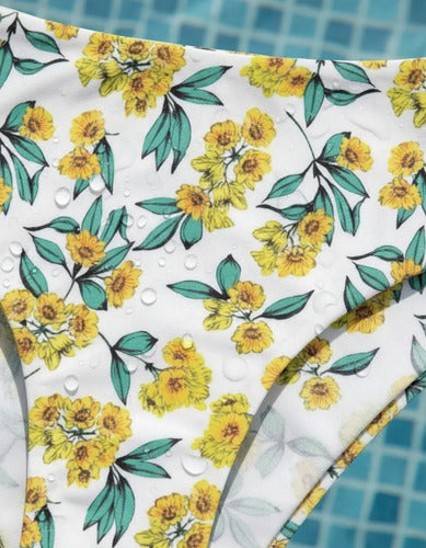 Bikini Dos Partes Zaful Playa Baño Verano Talle Grande Amarillo L