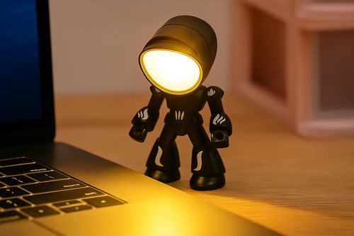 Lámpara Portatil Mini Heroe Luz Nocturna Para Niños
