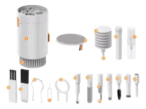 Kit De Limpieza 20 En 1 Compatible Celulares AirPods Teclado