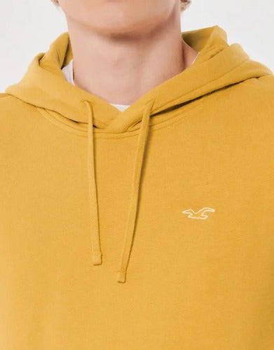Canguro Hollister By Abercombie Liso Con Logo