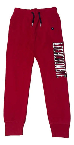 Pantalon Jogging Deportivo Abercrombie Para Niño Nuevo