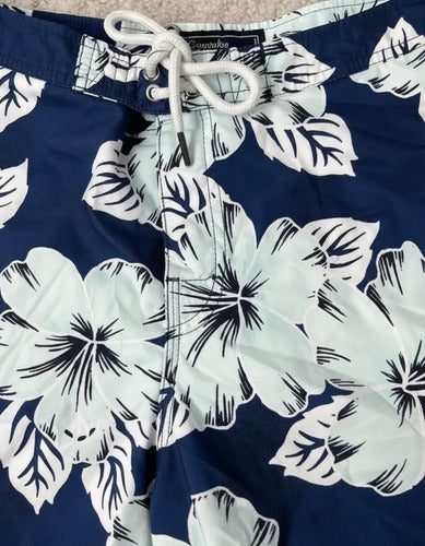 Short Abercrombie Estampado Hombre Adulto. Azul S