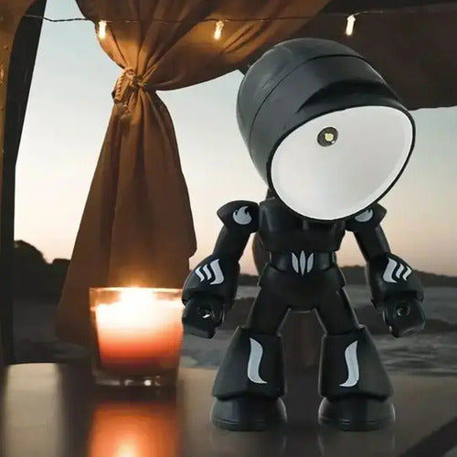 Lámpara Portatil Mini Heroe Luz Nocturna Para Niños