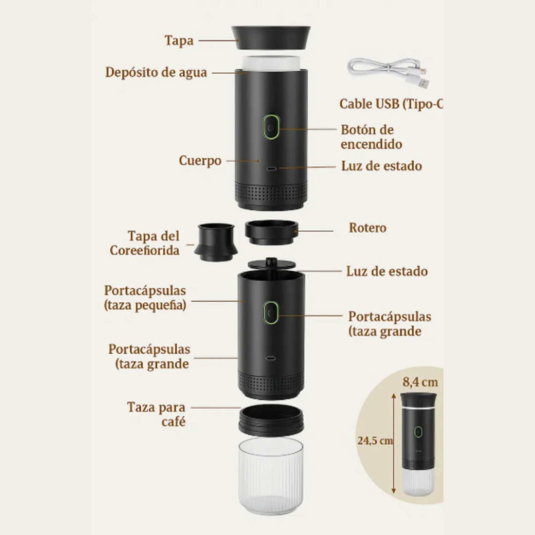 Cafetera portátil