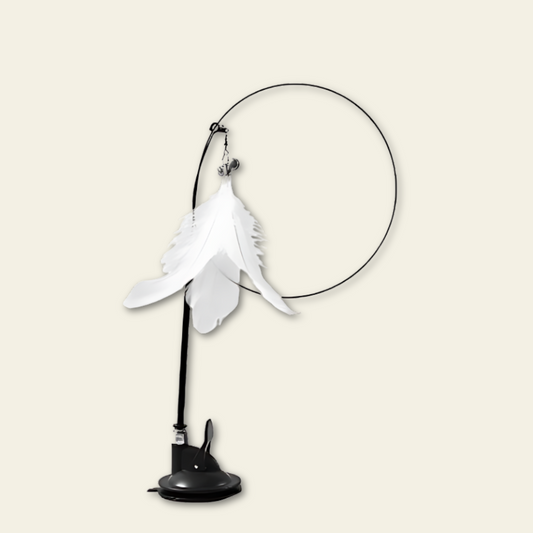 Varita con sopapa interactiva para gato